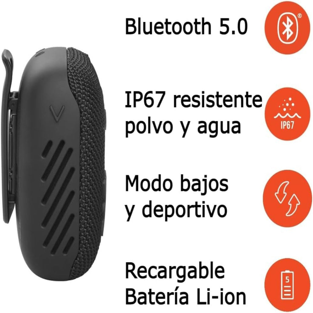 BOCINA JBL WIND 3S - Dale vida a cada kilómetro con el poder del sonido JBL