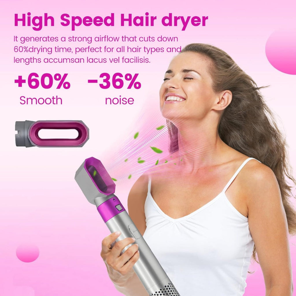 Cepillo 5 en 1 - Transforma tu cabello en minutos todas las mujeres lo necesitan